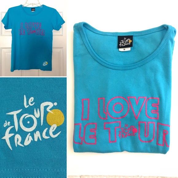 TOUR DE FRANCE /"I LOVE LE TOUR/" MENS T-SHIRT